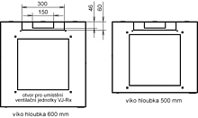 Produkt Rozvaděč nástěnný SENSA DUO 18U 600mm, dveře sklo, RAL 7035 SENSAD-18U-66-11-G - Solarix - Nástěnné 19"