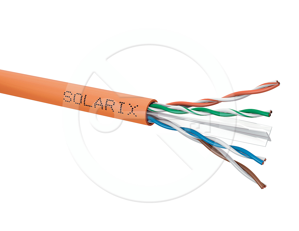 SOLARIX - Instalační kabel Solarix CAT6 UTP LSOHFR B2<sub>ca</sub