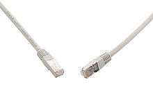 Patch kabel CAT6A SFTP LSOH 0,25m šedý non-snag-proof C6A-315GY-0,25MB - Solarix - Patch kabely